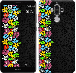 

Чехол цветочный орнамент для Huawei Mate 9 102391