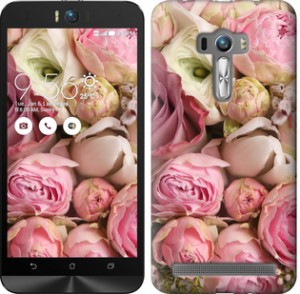 Чехол Розы v2 для Asus ZenFone Selfie ZD551KL