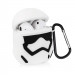 Фото Силіконовий футляр Star Wars Force для навушників AirPods + карабін (Stormtrooper) в маназині vchehle.ua