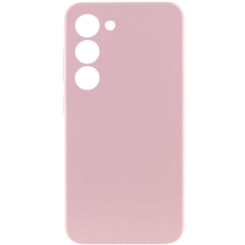 Чехол Silicone Cover Lakshmi Full Camera (AAA) для Samsung Galaxy S23+ (Розовый / Pink Sand)