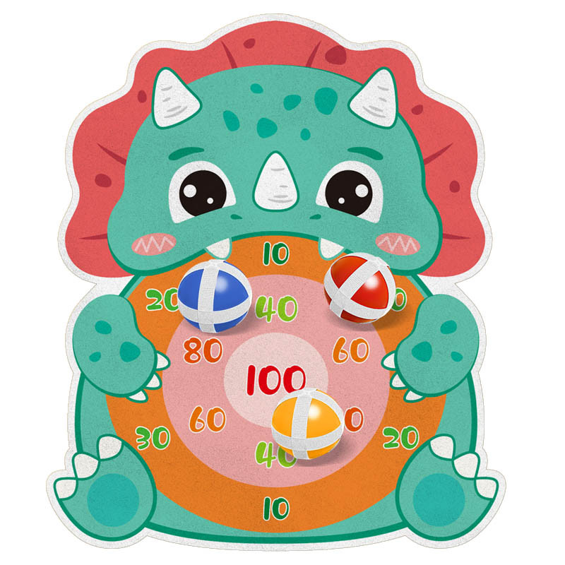 Купить Интерактивная игра Dinosaur Athletics Gun на липучках + мишень (Red) на vchehle.ua