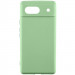 Чехол Silicone Cover Lakshmi Full Camera (AAA) для Google Pixel 7a (Мятный / Mint)