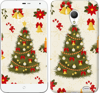

Чехол Новогодняя елка для Meizu MX3 451025