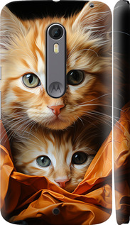 Чехол Котики 2 для Motorola Moto X Style
