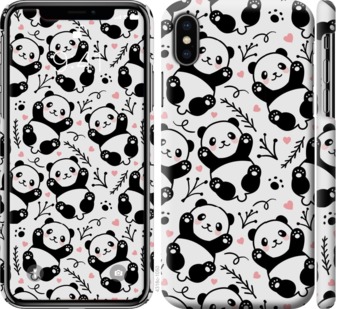 Чехол Панды для iPhone XS