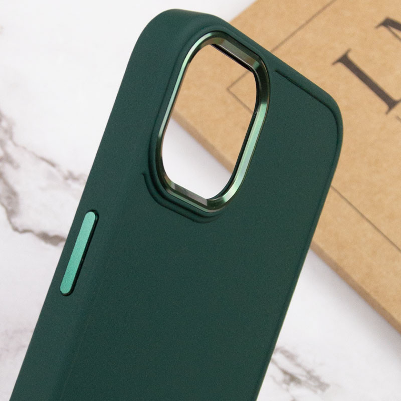 Купить TPU чехол Bonbon Metal Style для Apple iPhone 11 Pro (5.8") (Зеленый / Pine green) на vchehle.ua