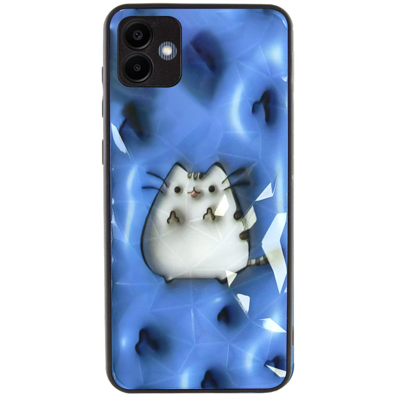 Фото TPU+PC чехол Prisma Fluffie для Samsung Galaxy A06 (Pusheen) на vchehle.ua