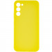 Чехол Silicone Cover Lakshmi Full Camera (AAA) для Samsung Galaxy S24 (Желтый / Yellow)