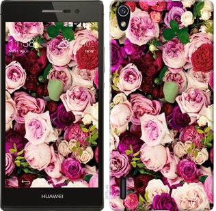 

Чехол Розы и пионы для Huawei Ascend P7 652196