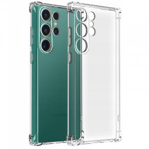 TPU чохол GETMAN Ease logo посилені кути Full Camera на Samsung Galaxy S24 Ultra