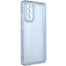 Чохол TPU Starfall Clear на Samsung Galaxy S21 FE (Блакитний)