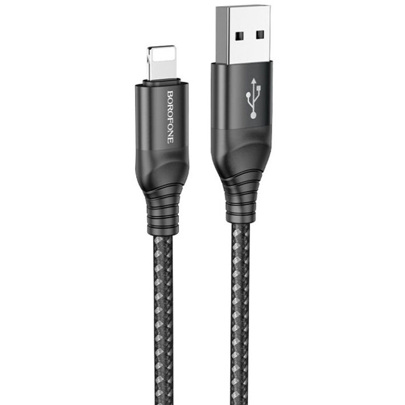 

Дата кабель Borofone BX56 Delightful USB to Lightning (1m) (Black) 1568579