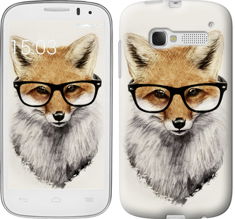 

Чехол Лис в очках для Alcatel One Touch Pop C5 5036D 658006