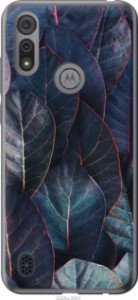 Чехол Листья v3 для Motorola E6s