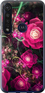 

Чехол Абстрактные цветы 3 для Motorola G8 Plus 1625575