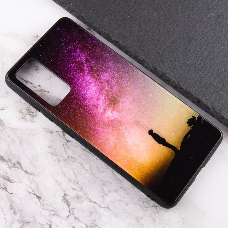 Фото TPU+Glass чехол Diversity для Samsung Galaxy S20 FE (Solitude) в магазине vchehle.ua