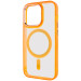 Фото Чехол TPU Iris with Magnetic safe для Apple iPhone 14 Pro (6.1") (Оранжевый) в магазине vchehle.ua