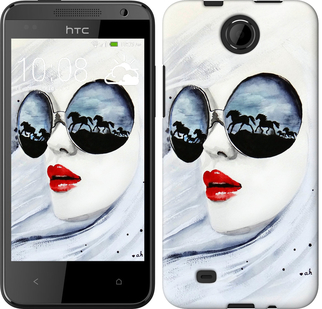 

Чехол Девушка акварелью для HTC Desire 300 89798