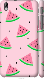 Чехол Розовый арбуз для HTC Desire 816