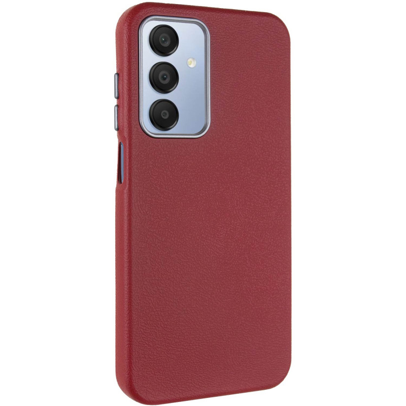 Кожаный чехол Leather Case Metal Buttons для Samsung Galaxy A16 4G/5G / A26 5G (Red)