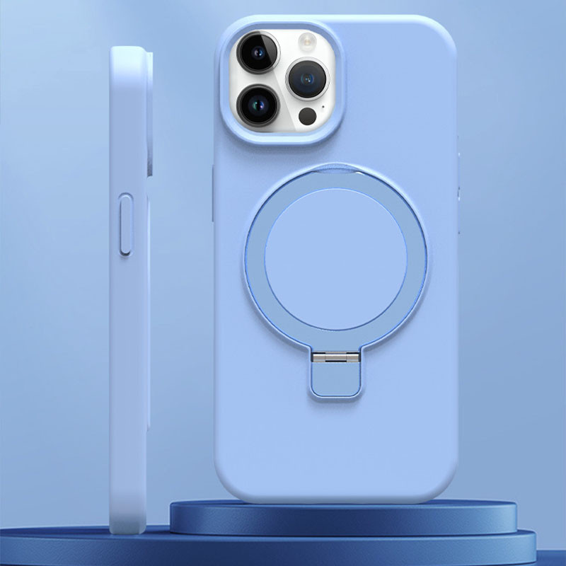 Купити Чохол Silicone Case Full Protective NO LOGO with Ring на Apple iPhone 12 Pro Max (6.7") (Blue) на vchehle.ua