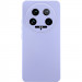 Чехол Silicone Cover Lakshmi Full Camera (AA) для Xiaomi 14 Ultra (Сиреневый / Dasheen)