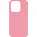 Чохол Silicone Case Full Protective (AA) NO LOGO на Apple iPhone 15 Pro Max (6.7") (Рожевий / Light pink)