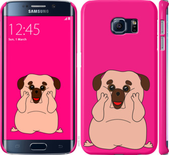 

Чохол Веселий мопс на Samsung Galaxy S6 Edge G925F 928247