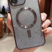 Фото TPU чехол Delight case with Magnetic Safe с защитными линзами на камеру для Apple iPhone 15 (6.1") (Черный / Black) на vchehle.ua