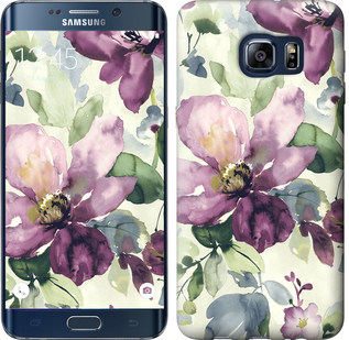 

Чехол Цветы акварелью для Samsung Galaxy S6 Edge Plus G928 296249