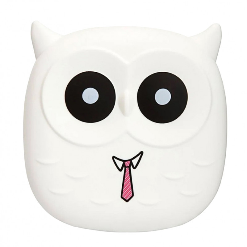 Портативное зарядное устройство Power Bank Emoji Series (6000 mAh) (Сова / Белый)
