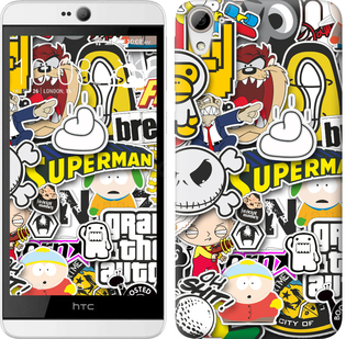 

Чехол Popular logos для HTC Desire 826 dual sim 627895