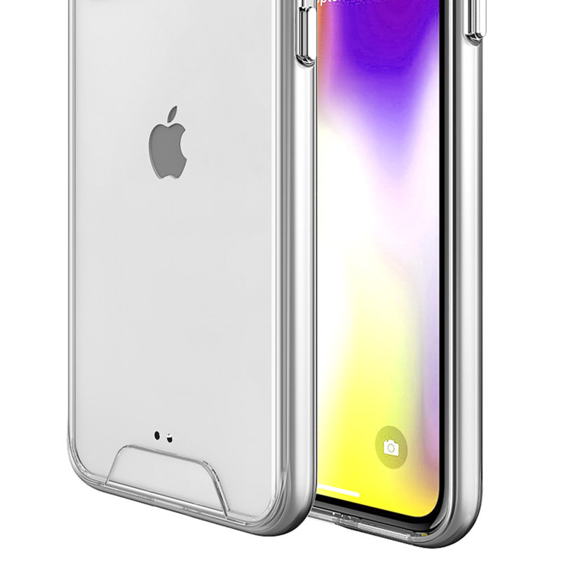Фото Чохол TPU Space Case transparent на Apple iPhone 7 / 8 / SE (2020) (4.7") (Прозорий) на vchehle.ua