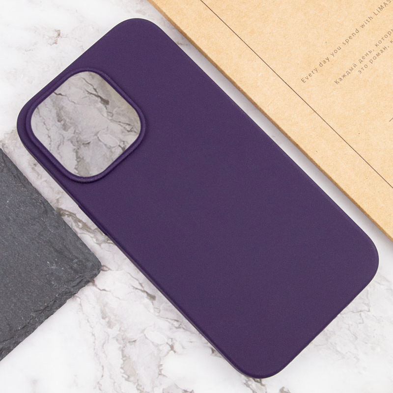 Купить Чехол Silicone Case Full Protective (AA) NO LOGO для Apple iPhone 14 Pro (6.1") (Фиолетовый / Elderberry) на vchehle.ua