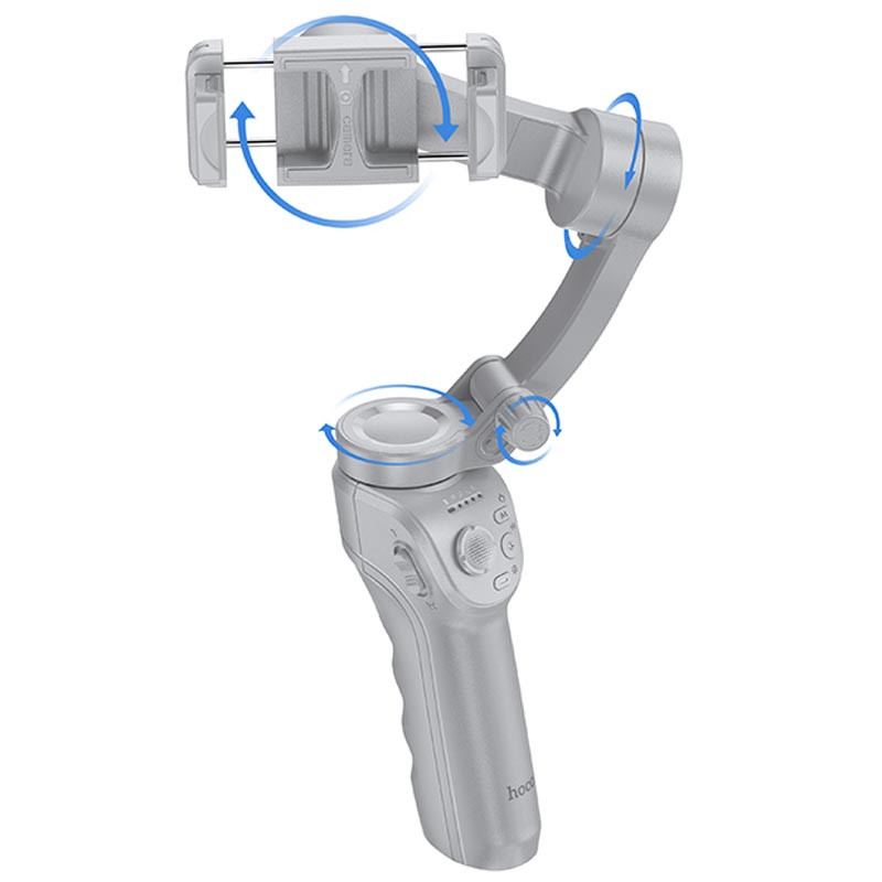 Стабилизатор Hoco K24 Support 3-axis smart gimbal (Gray) в магазине vchehle.ua