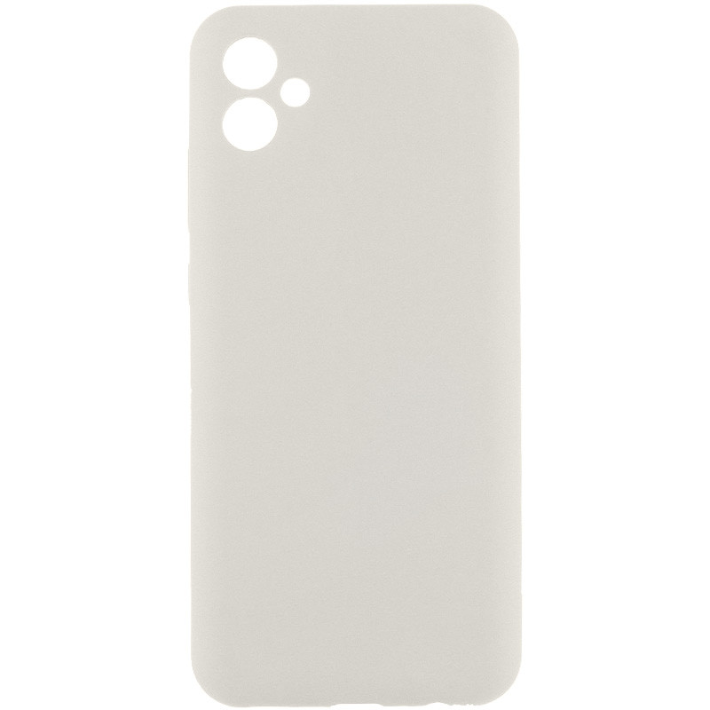 Чехол Silicone Cover Lakshmi Full Camera (AAA) для Samsung Galaxy A06 (Белый / White)