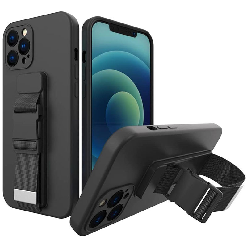 TPU чехол Belt (with long strap) для Apple iPhone 12 Pro Max (6.7")