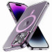Фото Чохол TPU+PC Colorful with Magnetic Safe на Apple iPhone 12 Pro Max (6.7") (Pink) на vchehle.ua