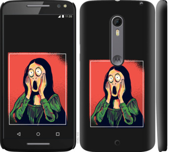 

Чехол Мона Лиза для Motorola Moto X Style 808428