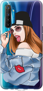 

Чехол Девушка v3 для Realme XT 1055494