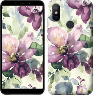 

Чохол Квіти аквареллю для Xiaomi Mi A2 631976