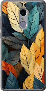 

Чохол Кольорове листя на Xiaomi Redmi Note 4 1629390