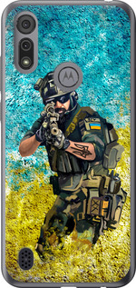Чехол Воин ЗСУ для Motorola E6i