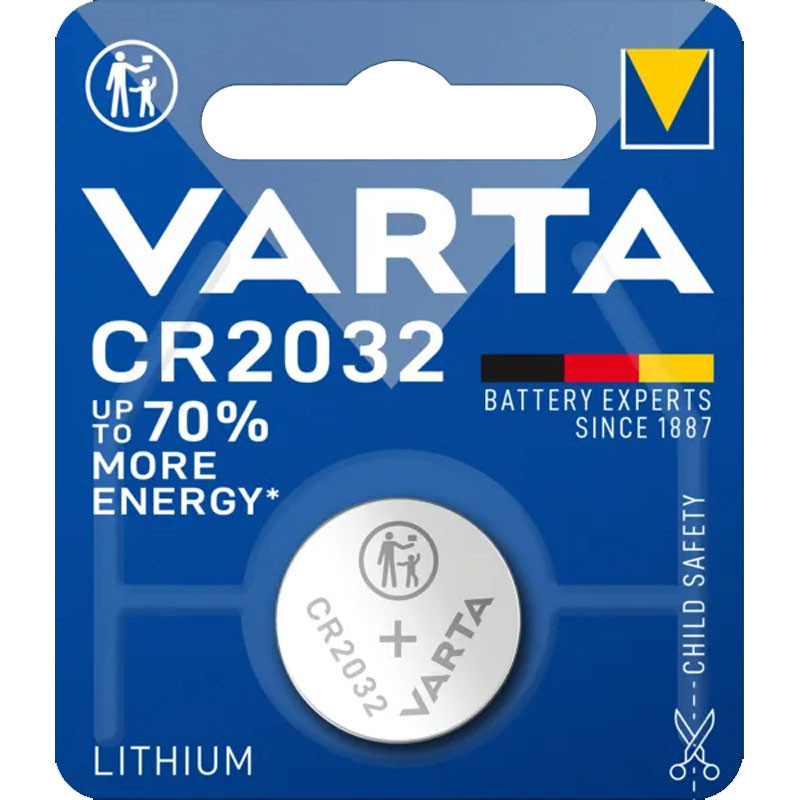 Батарейка Varta CR 2032 BLI 1 Lithium (5207)