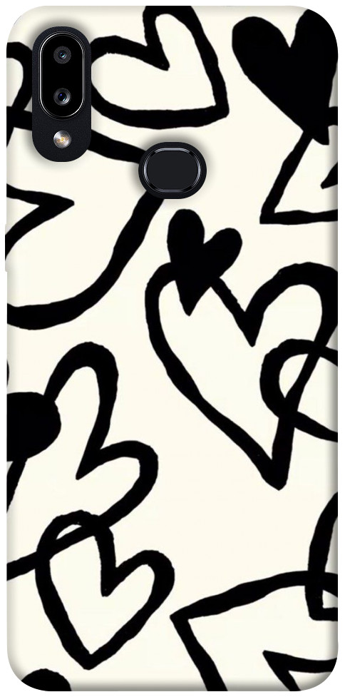 

Чехол Black heart для Galaxy A10s (2019) 1098265