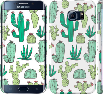 

Чехол кактусы 2 для Samsung Galaxy S6 Edge G925F 775117