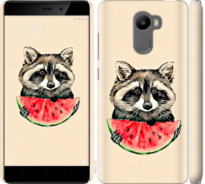 Чехол Енотик с арбузом для Xiaomi Redmi 4