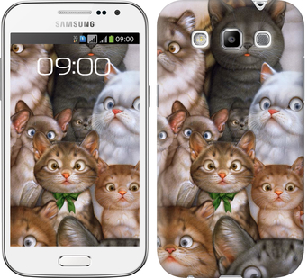 

Чехол коты для Samsung Galaxy Win i8552 476365