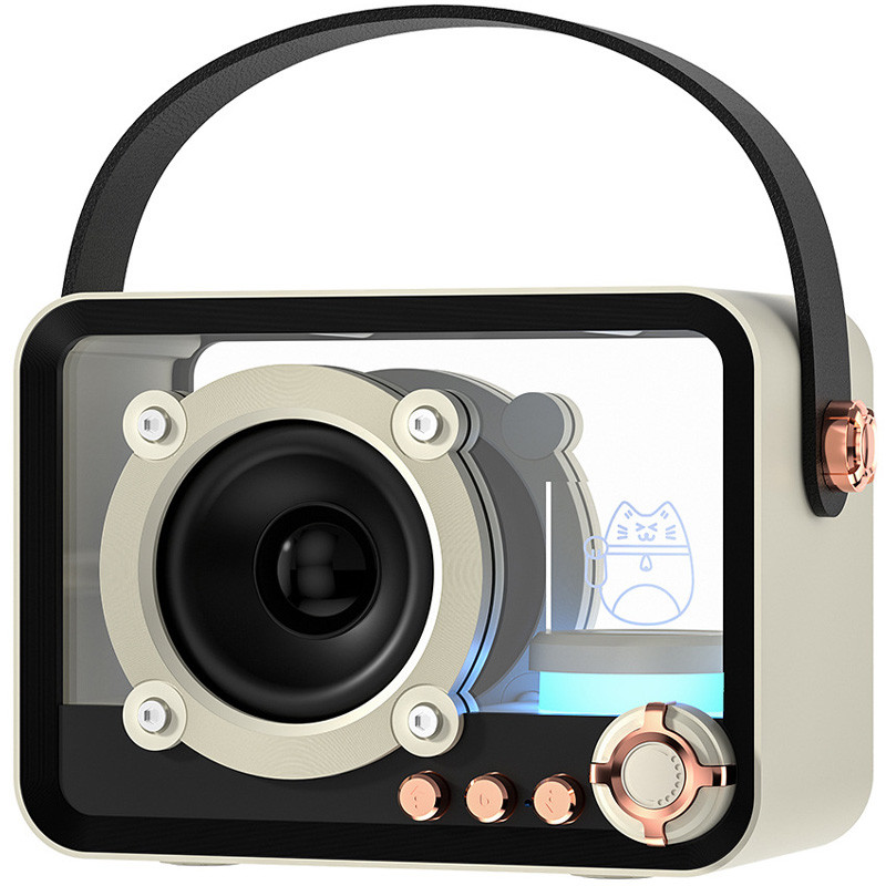 Bluetooth колонка QD05 Retro Style (Biege)