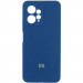 Чохол Silicone Cover Lakshmi Full Camera (AAA) with Logo на Xiaomi Redmi Note 12 4G (Синій / Denim Blue)